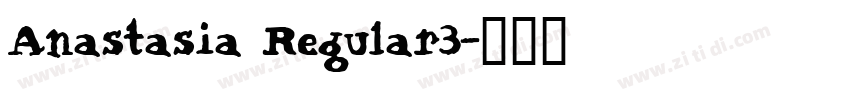 Anastasia Regular3字体转换